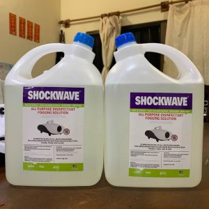 shockwave disinfectant