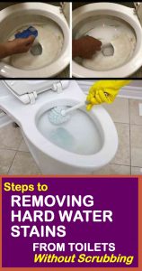 METHODS TO REMOVE HARD WATER STAINS FROM TOILETS - Cleaneat.NG