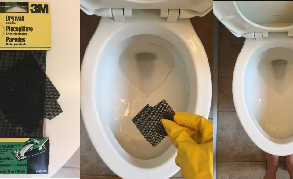 toilet stain removal hacks