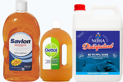 sanitizers and disinfectants in nigeria