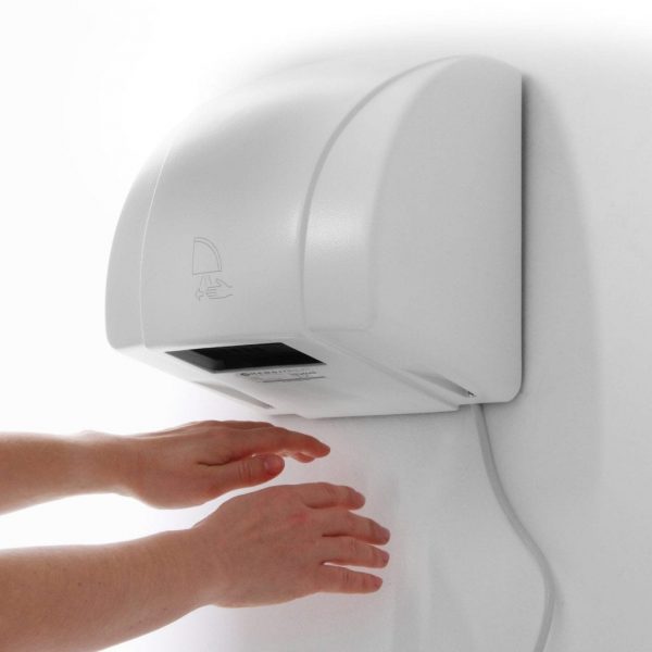 Automatic infra red sensor hand dryer