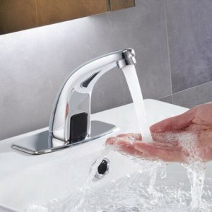 Hands Free Infrared Water Faucet Bathroom Sink Automatic Touchless Sensor Tap lagos nigeria