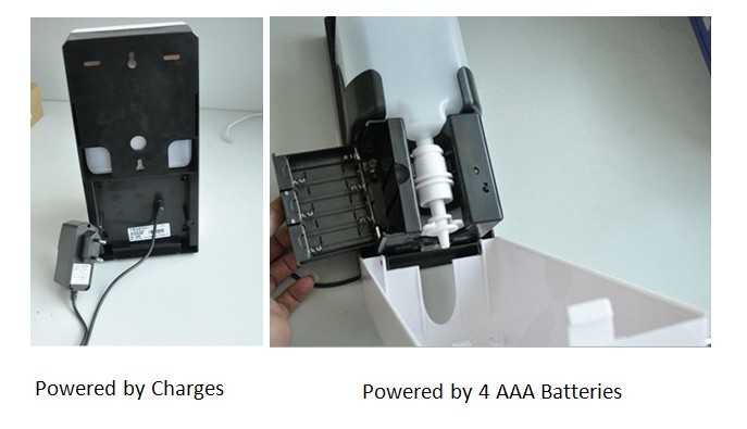 power source for dispenser