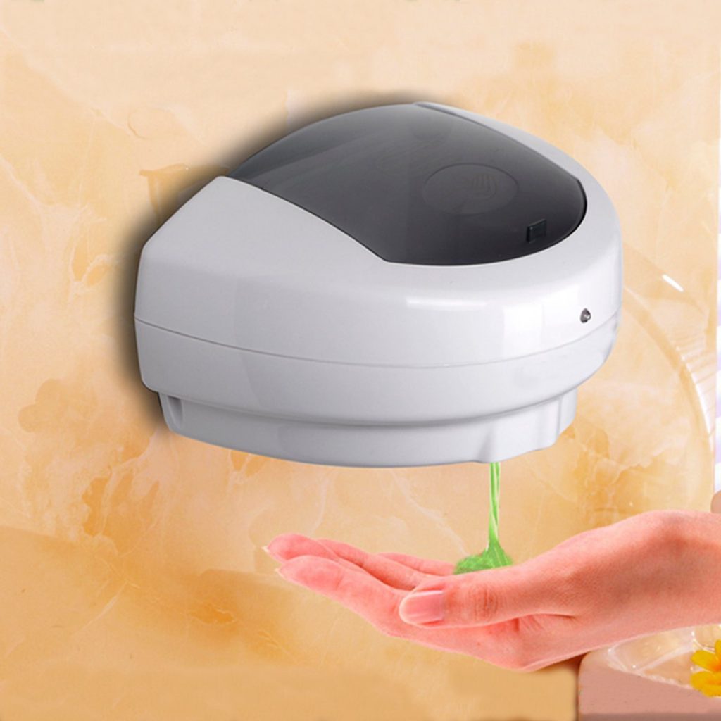 500ml Wall Mounted Automatic Sanitizer Dispenser Touchless Handsfree Sensor Cleaneatng 6063