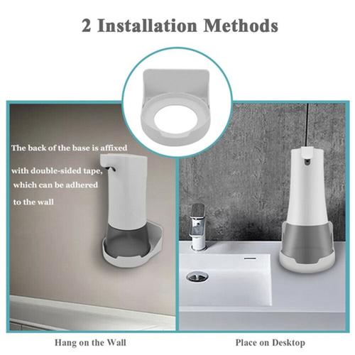 installation methods for foam soap dispenser