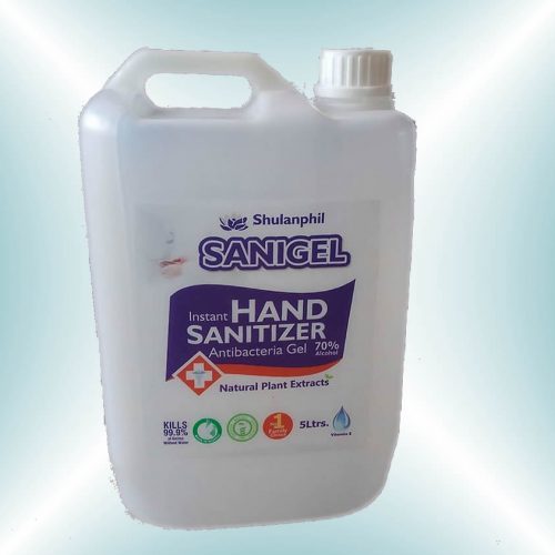 5L Sanigel hand sanitizer gallon lagos nigeria