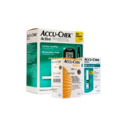 complete pack of accucheck glucometer