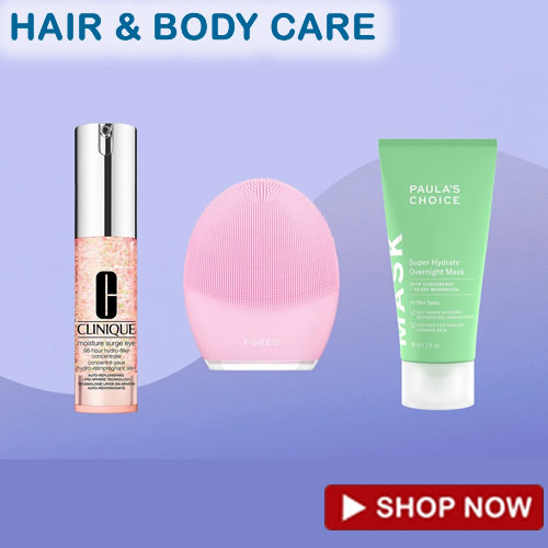 hair and body care products