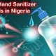 best hand sanitizer brands in nigeria