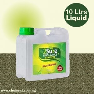 10Litres 2Sure Sanitizer Liquid