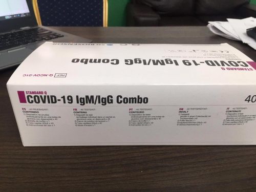 Standard Q COVID-19 IgG and IgM Combo price