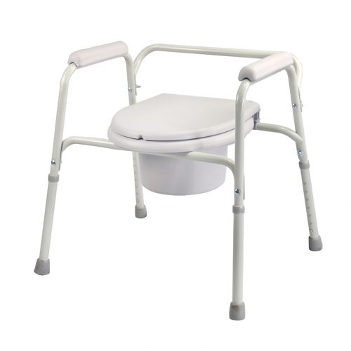 low price plastic commode chair