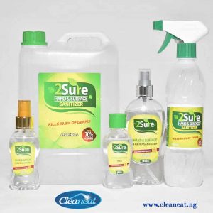 2Sure hand sanitizer wholesale in lagos nigeria