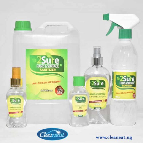 Hand Sanitizers - Cleaneat.NG