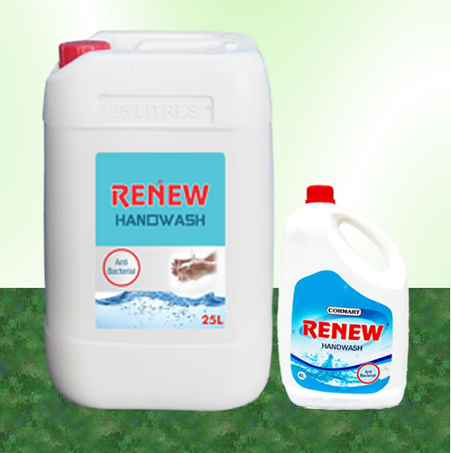 RENEW-Handwash-25L and 4L