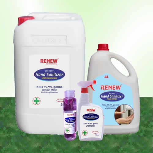 renew hand sanitizer price