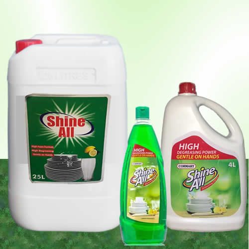 shine all dishwash 1Liter 4L 25 L