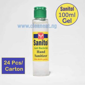 100ml sanitol hand sanitizer