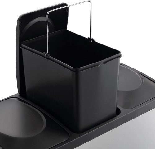 3-1 Dustbin With 3 X 18L Internal Compartments