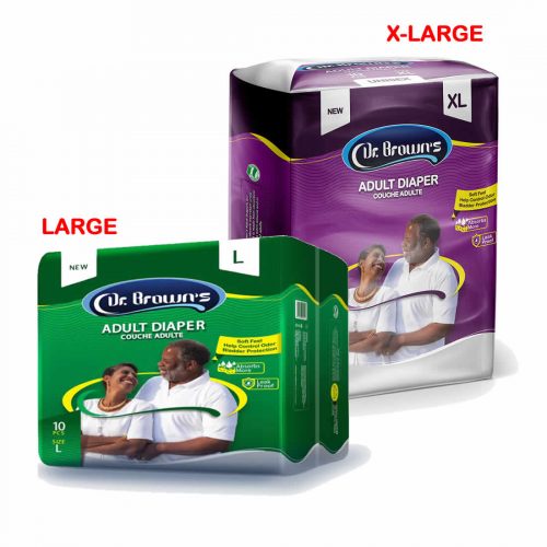 Dr Brown Adult-Diaper-sizes