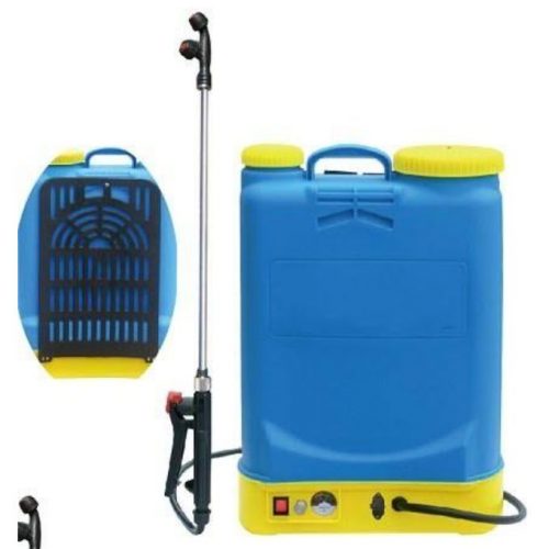 2 In1 Rechargeable Hand Battery Powered Knapsack Sprayer 16L