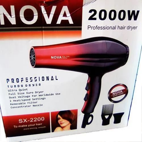 VEGA Super- Pro 2400 Hair Dryer (VHDP-04), Black
