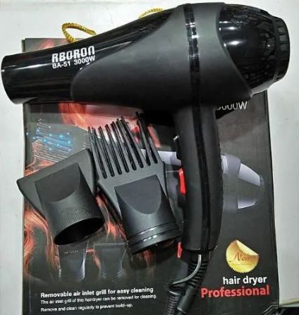 Hair Dryer Professional Salon Negative Ionic Lightweight Blowdryer Hot Cold  Wind Drying with 2 Heating 3 Speed One Cool Setting - AliExpress