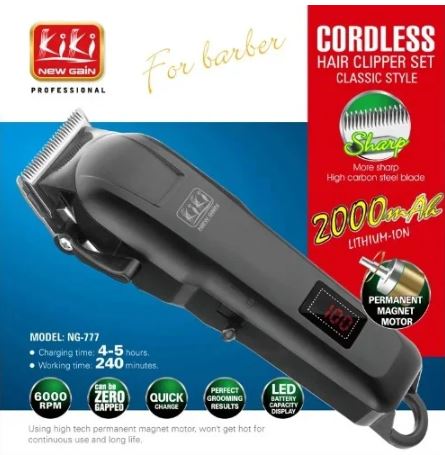 Rechargeable Cordless Hair Clipper 