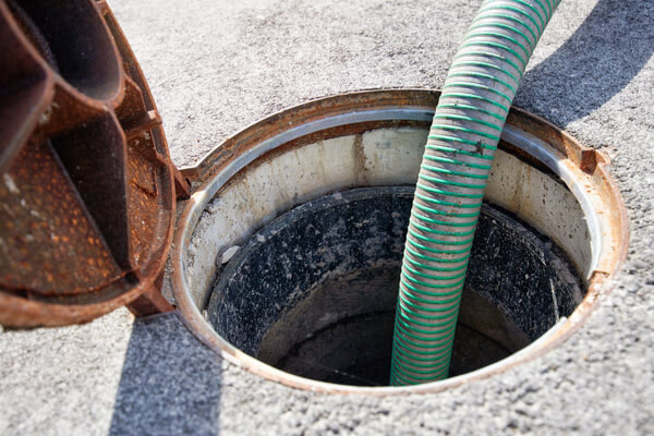 REMOVAL OF FULL SEPTIC TANK