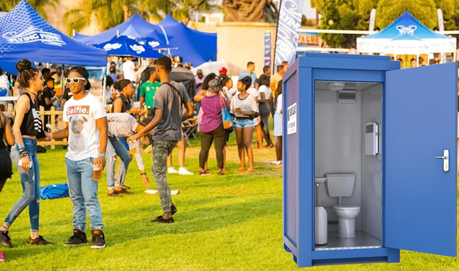 mobile toilets for outdoor events lagos