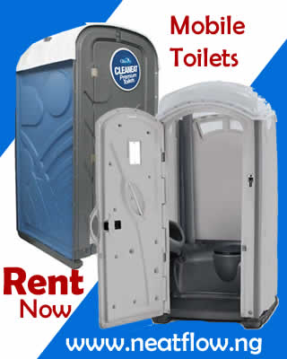 mobile toilet rental lagos