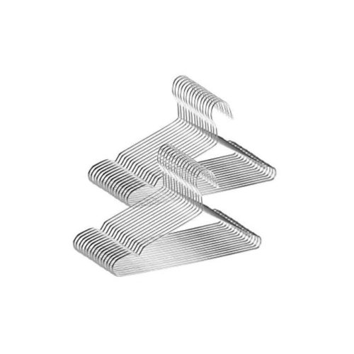 20 Pieces Stainless Steel Clothes Hanger — rust-resistant, space-saving, and long-lasting affordable clothing hanger by Cleaneat Integrated Service.