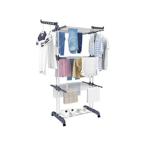 3 Layer Baby Cloth Dryer Rack Indoor/Outdoor Hanger – durable and foldable, affordable clothes racks in Lagos by Cleaneat Integrated Service.