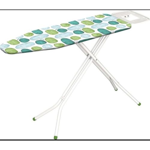 Big Ironing Board with Iron Stand – durable, colourful, and a quality ironing board Nigeria from Cleaneat Integrated Service.
