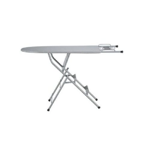 Dual Function Ironing Board with 3-Step Ladder – quality ironing board Nigeria, space-saving design by Cleaneat Integrated Service.