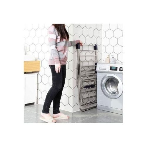 LASA foldable clothes drying rack and laundry stand — durable clothes racks in Lagos by Cleaneat Integrated Service.
