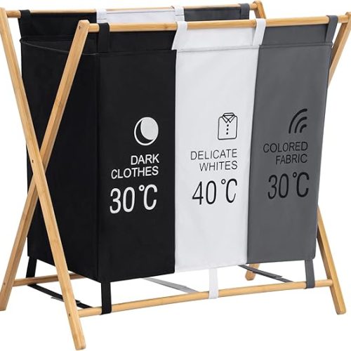 Foldable Laundry Basket Bag