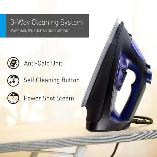 Panasonic NI-U550C Steam Iron with a Durable Design and Big Soleplate