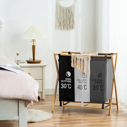 Foldable Laundry Basket Bag - Image 3