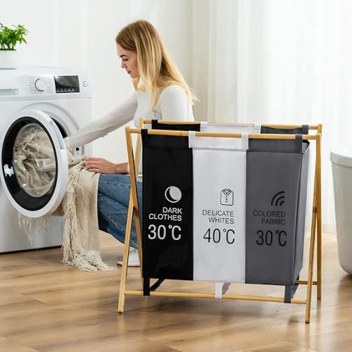 Foldable Laundry Basket Bag - Image 6