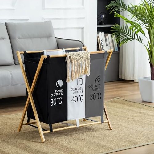 Foldable Laundry Basket Bag - Image 4