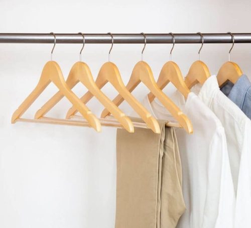 Wooden Hanger – 10 Pieces  - Image 2