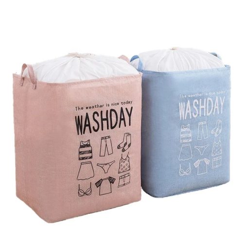 Laundry Basket D Large Hamper Foldable Bag Fordirty Clothes