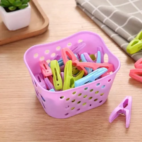 Laundry Peg With Basket