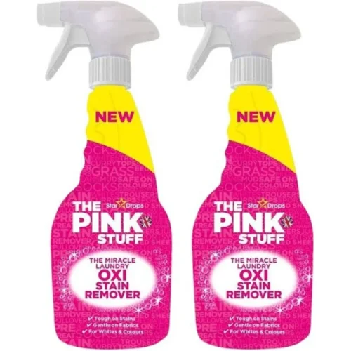 The Pink Stuff Oxi Stain Remover Spray - 500ml x3