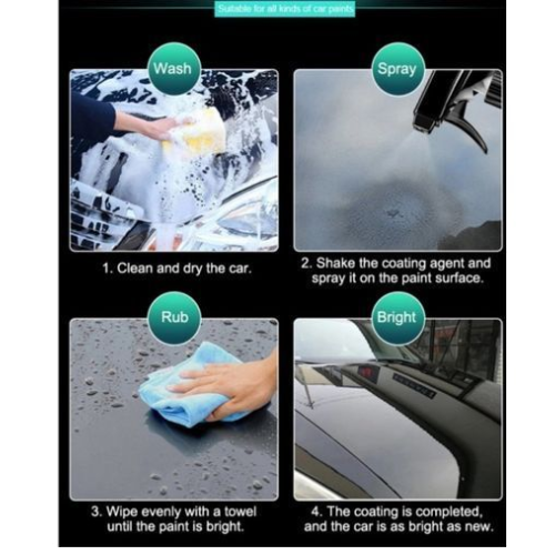 Professional car anti-scratch polish and swirl remover for deep gloss finish