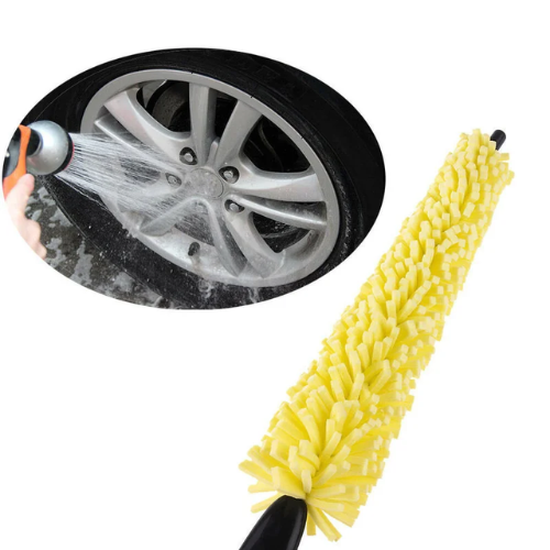 Wheel Brush, Long Handle, Rims