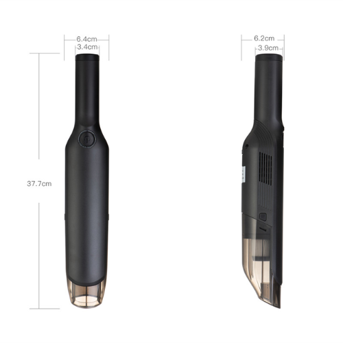 High power cordless car vacuum cleaner, lightweight and portable for easy storage.