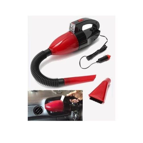 High power cordless car vacuum cleaner, lightweight and portable for easy storage.