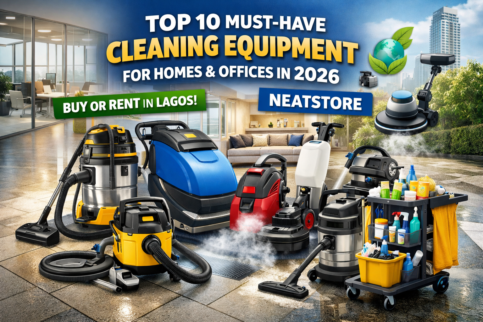 Top 10 Must-Have Cleaning Equipment for Homes and Offices in 2026 ...